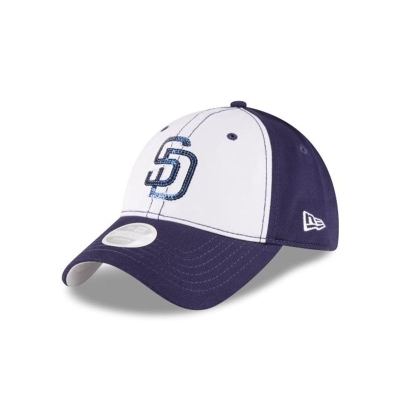 San Diego Padres Gorra | New Era MLB Essential 9twenty Adjustable Cap Mexico - Azules